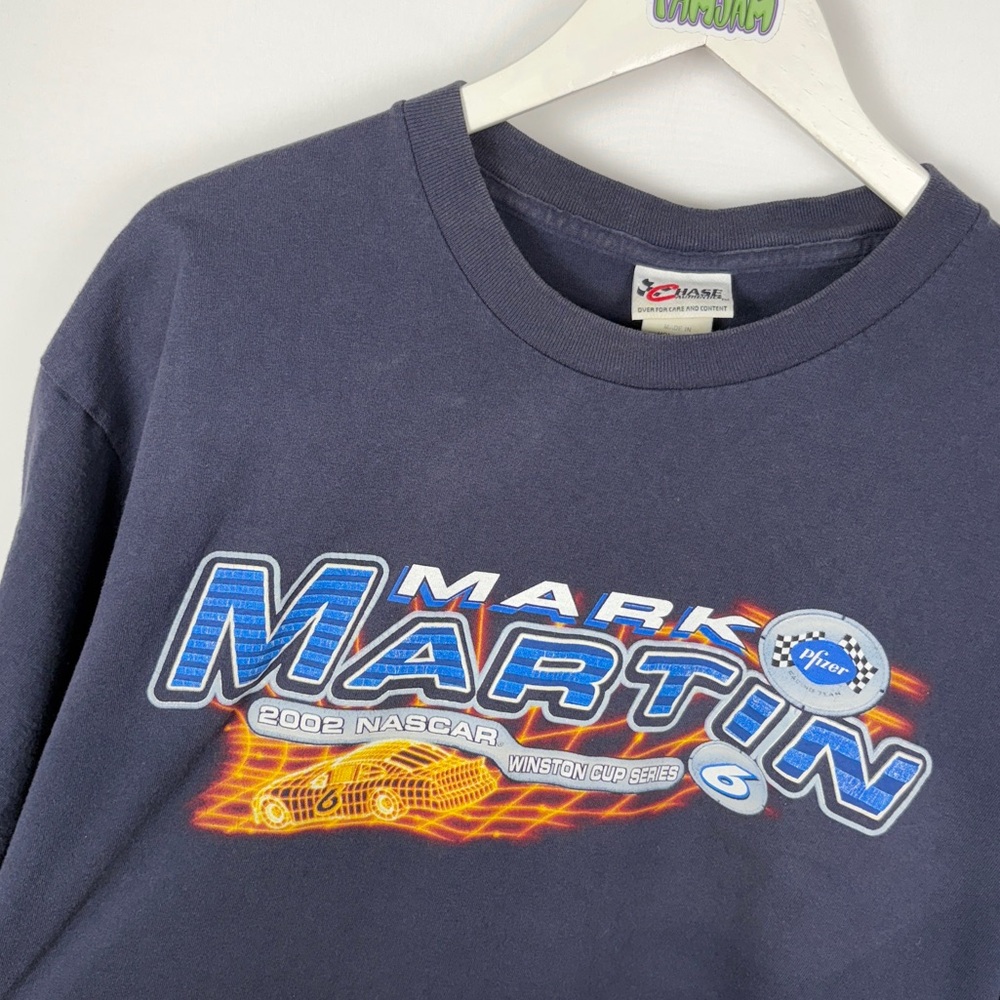Vintage 2002 NASCAR Mark Martin T-Shirt - Picture 2 of 5